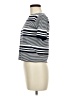 Assorted Brands Stripes Black Short Sleeve Top Size EU (FR) 38 / US 6 - photo 5