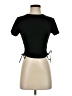 Zara Black Short Sleeve Turtleneck Size S - photo 1