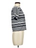 Assorted Brands Stripes Black Short Sleeve Top Size EU (FR) 38 / US 6 - photo 4