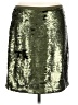 Ann Taylor LOFT 100% Polyester Metallic Green Formal Skirt Size 6 - photo 1