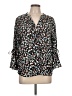 41Hawthorn Black 3/4 Sleeve Blouse Size L - photo 1