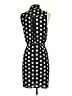 MICHAEL Michael Kors 100% Polyester Polka Dots Black Casual Dress Size 4 - photo 2