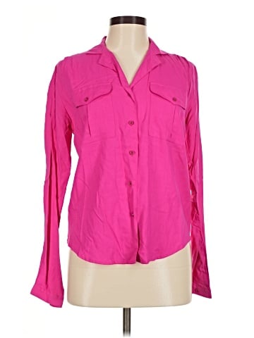 Oleg Cassini Long Sleeve Blouse (view 1)