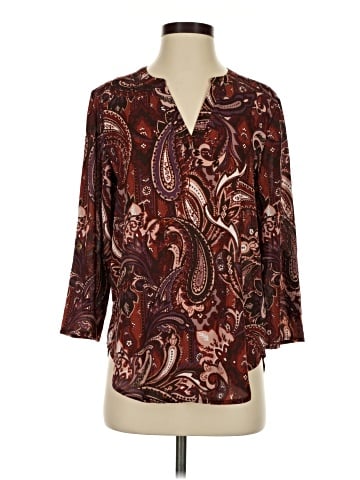 Maurices 3/4 Sleeve Blouse (view 1)