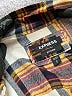 Express Plaid Yellow Long Sleeve Button-Down Shirt Size L - photo 7