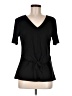 Ann Taylor Black Short Sleeve Top Size M - photo 1
