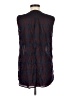 H&M Blue Sleeveless Blouse Size 6 - photo 2