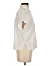 Splendid Ivory Short Sleeve Blouse Size S - photo 4