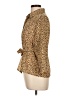 Kathie Lee 100% Polyester Animal Print Gold 3/4 Sleeve Blouse Size 12 - photo 5