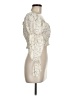 Open Edit 100% Elastic Ivory 3/4 Sleeve Blouse Size M - photo 4
