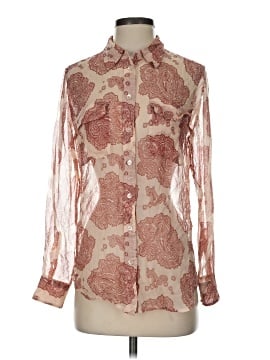 Equipment Long Sleeve Blouse (view 1)