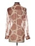 Equipment Paisley Pink Long Sleeve Blouse Size S - photo 2