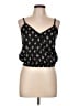 rue21 100% Polyester Black Tank Top Size L - photo 1