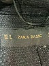 Zara Basic Black Coat Size M - photo 6