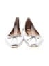 Veronica Beard Metallic Silver Flats Size 7 - photo 2