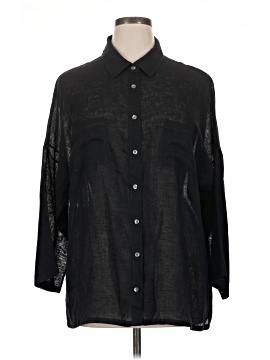 Worth New York 3/4 Sleeve Button Down Shirt