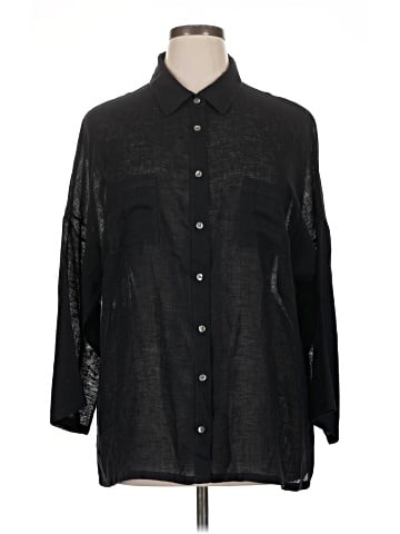 Worth New York 3/4 Sleeve Button-Down Shirt (view 1)
