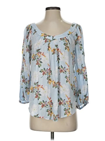 Maeve by Anthropologie 3/4 Sleeve Blouse (view 1)