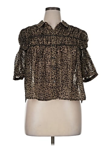 Maeve Short Sleeve Blouse (view 1)
