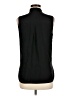Vince. Black Sleeveless Button-Down Shirt Size 6 - photo 2