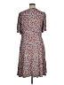 Boden Print Gray Casual Dress Size 14L - photo 2