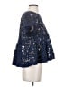Eri + Ali 100% Polyester Blue Short Sleeve Blouse Size S - photo 4