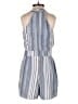Crystal Sky 100% Cotton Chevron-herringbone Blue Romper Size XS - photo 2