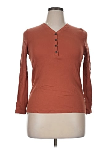 Architect Long Sleeve Henley (view 1)
