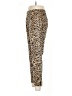 Zara Animal Print Gold Casual Pants Size M - photo 5