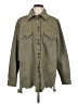 Free People 100% Cotton Green Jacket Size M - photo 1