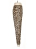 Zara Animal Print Gold Casual Pants Size M - photo 4