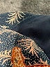 Ann Taylor 100% Polyester Graphic Orange Jumpsuit Size 8 (petite) - photo 4