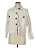 Zara 100% Cotton Polka Dots Ivory Jacket Size M - photo 1