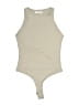 REORIA Gray Tan Bodysuit Size S - photo 1