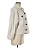 Zara 100% Cotton Polka Dots Ivory Jacket Size M - photo 4