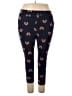 Torrid Hearts Blue Leggings Size 4X Plus (4) - photo 1