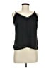 Old Navy 100% Polyester Black Sleeveless Blouse Size M - photo 1