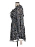 City Studio Paisley Gray Cocktail Dress Size XL - photo 5