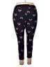 Torrid Hearts Blue Leggings Size 4X Plus (4) - photo 2