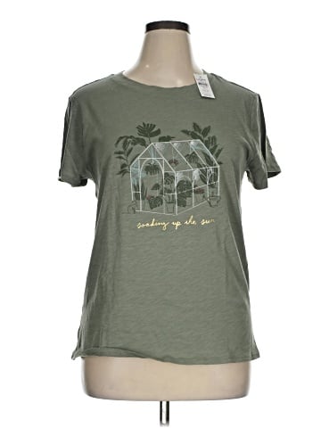 Ann Taylor LOFT Outlet Short Sleeve T-Shirt (view 1)