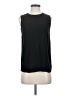 Vince. 100% Polyester Black Sleeveless Blouse Size 0 - photo 1