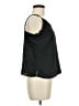 Old Navy 100% Polyester Black Sleeveless Blouse Size M - photo 4