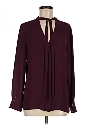 Ann Taylor Factory Long Sleeve Blouse (view 1)