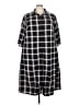 BLOOMCHIC 100% Polyester Plaid Black Casual Dress Size 22 - 24 - photo 1