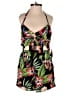 Superdown 100% Polyester Tropical Black Romper Size XS - photo 1