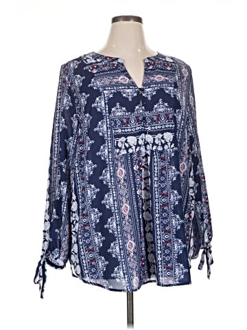 Liz Claiborne Long Sleeve Blouse (view 1)