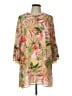 J.Jill 100% Polyester Tan Casual Dress Size L - photo 1
