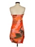 Unbranded Tie-dye Orange Cocktail Dress Size S - photo 2