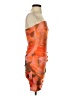 Unbranded Tie-dye Orange Cocktail Dress Size S - photo 4