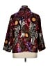 Erin London 100% Polyester Print Red Jacket Size 1X - photo 2